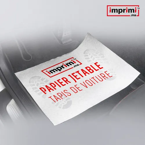 Papier jetable > Tapis de voiture