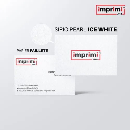 Carte de visite > ICE WHITE