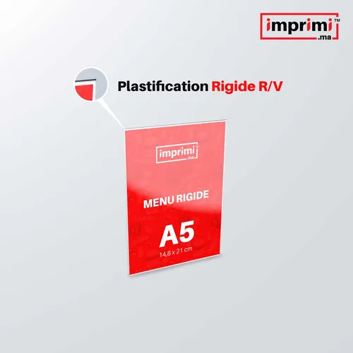 Menu Rigide A5