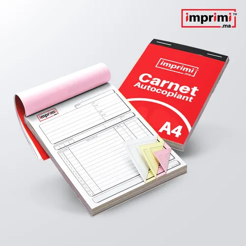 Carnet Autocopiant  A4