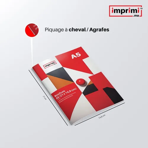Brochure Agrafée > A5 1