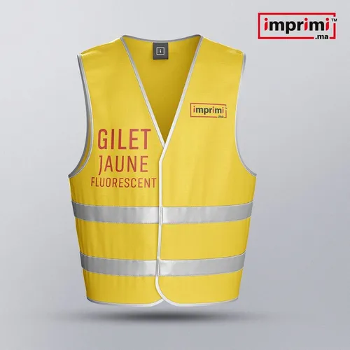 Gilet Jaune fluorescent 2