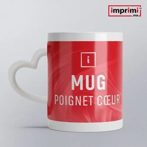 Mug poignet Cœur 2