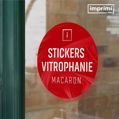 Stickers Vitrophanie (Macaron) 1
