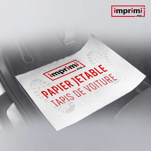 Papier jetable > Tapis de voiture 1