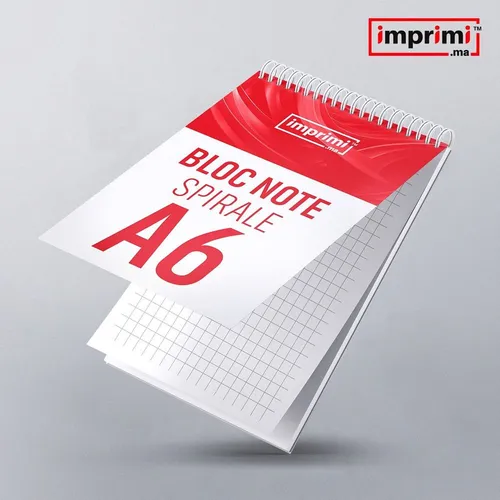 Bloc Note > Spirale A6 1