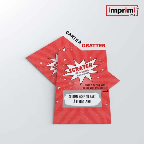 Cartes à gratter 1