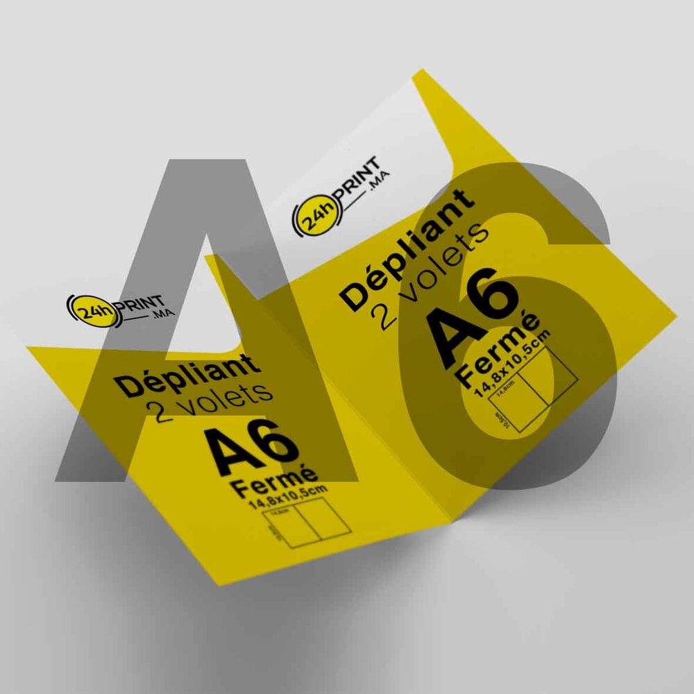 A6 fermé / A5 ouvert